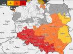 Groźba cofki na północy, dramatyczna sytuacja na południu kraju.