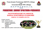 Sportowo-pożarnicze zawody powiatowe Godkowo 2018
